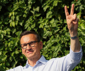 Tak grillował Morawiecki