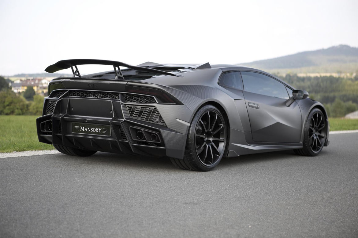Lamborghini Huracan po tuningu Mansory