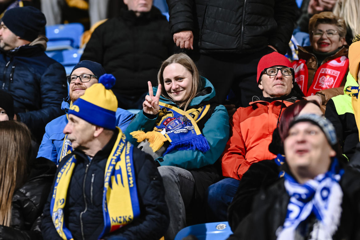 Arka Gdynia - Lech Poznań: Zdjęcia kibiców z meczu 15. kolejki PKO BP Ekstraklasy
