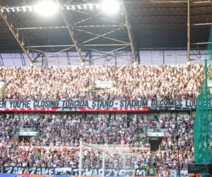 Górnik Zabrze - Ferencvaros: Zdjęcia kibiców z meczu 3. rundy eliminacji Ligi Europy