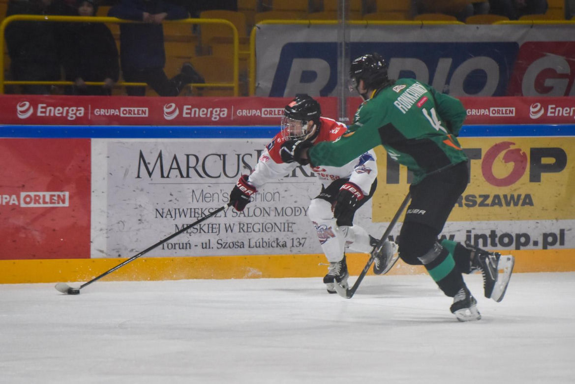 KH Energa Toruń - JKH GKS Jastrzębie 3:5, zdjęcia kibiców i zawodników z meczu nr 6