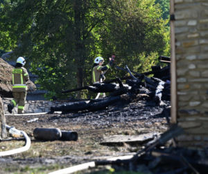 Krzyż przetrwał inferno. Zadziałała opatrzność?