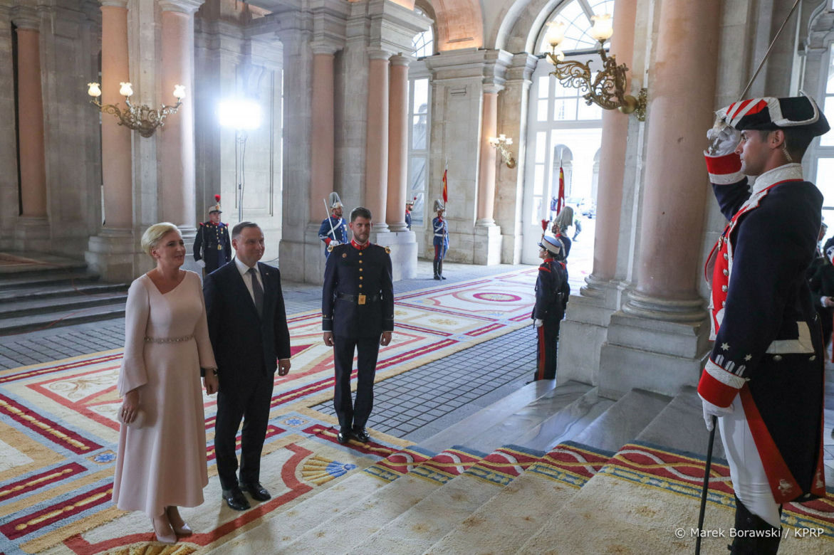 Agata Duda przyćmiła królową
