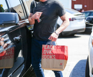 Jennifer Lopez i Ben Affleck z dziećmi na lunchu