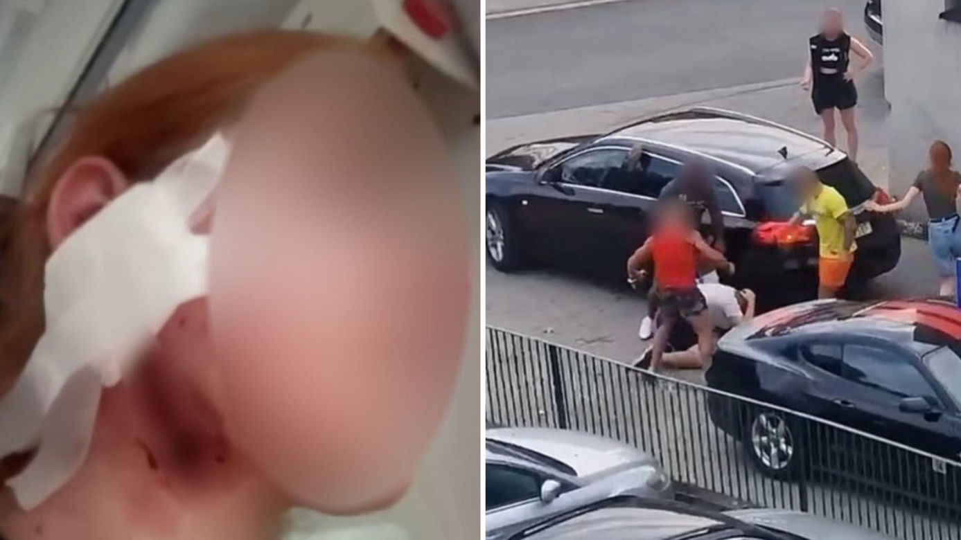 Brutalne pobicie młodej pary we Wrocławiu. Rodzina opublikowała wstrząsające nagranie
