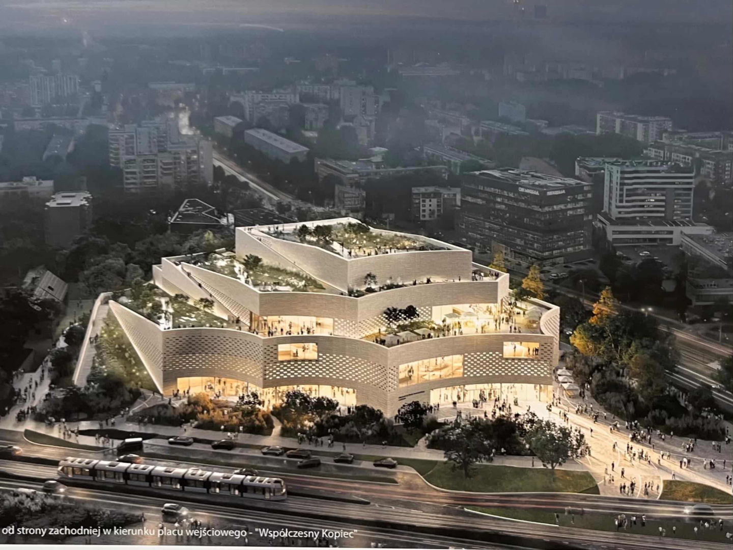 Filharmonia wg projektu gmp Architekten