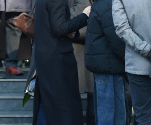 Pogrzeb Mirosława Krawczyka w Gdańsku: Aneta Zając i Mikołaj Krawczyk