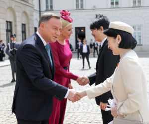 Para prezydencka spotkała się z japońską parą książęcą