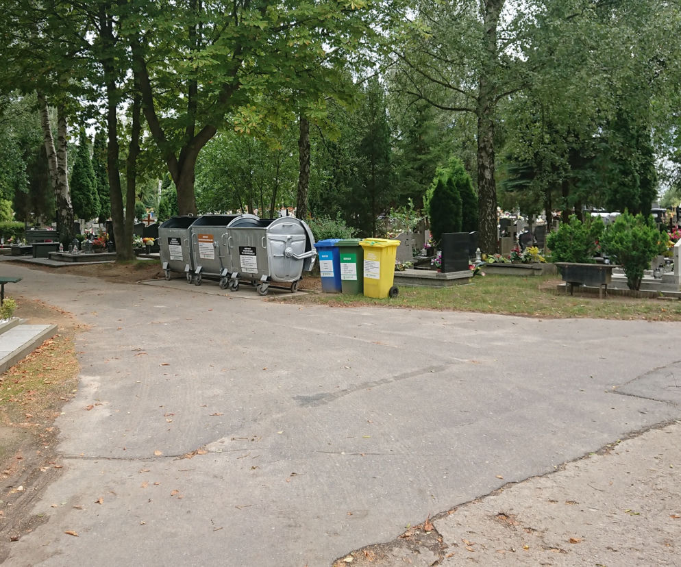 Śmietników jest całkiem sporo