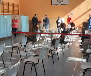 Punkt szczepień przy Ratuszowej w Przemyślu 