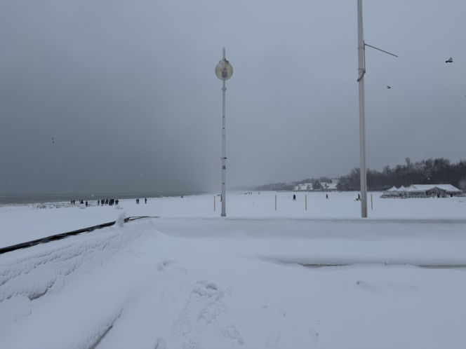 Bałtyk zimową porą, uchwycony w kadrach