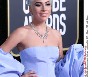 Lady Gaga na gali Złote Globy 2019