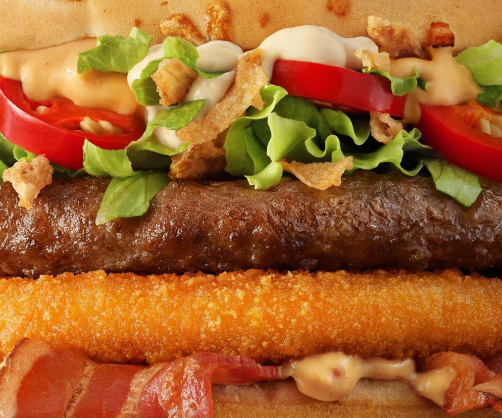 Burger Drwala z ostrymi papryczkami!