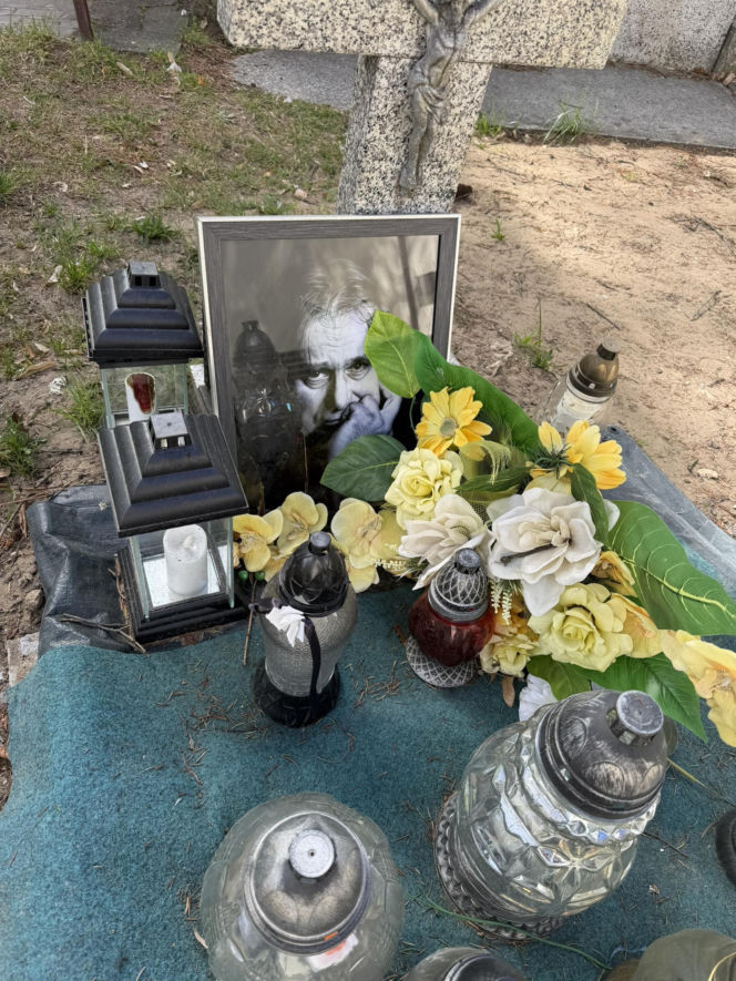 Marek Perepeczko - tak wygląda grób słynnego Janosika