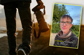Przeleżał półtorej godziny w lodowatym Bałtyku. 15-letni fotograf uchwycił wymarzony kadr. Efekt zachwyca!