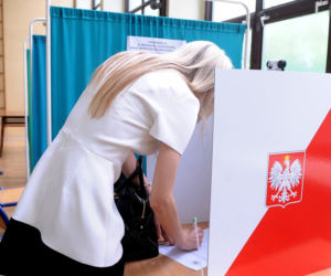 Magdalena Ogórek na wyborach