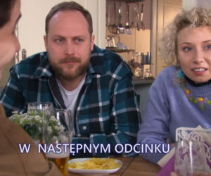 Na Wspólnej odc. 3254. Beata (Katarzyna Ptasińska), Paweł (Grzegorz Kwiecień), Tomek (Krzysztof Chodorowski)