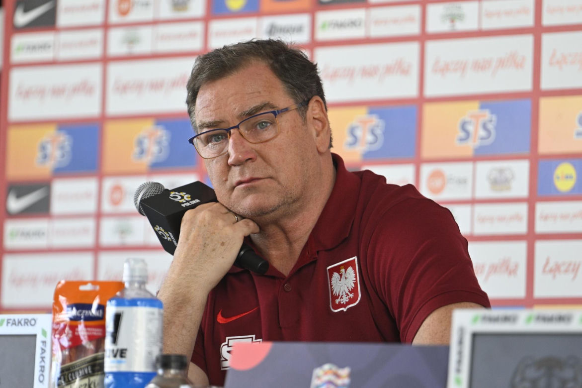 Konferencja reprezentacji Polski: Jan Urban i Wiktor Nowak