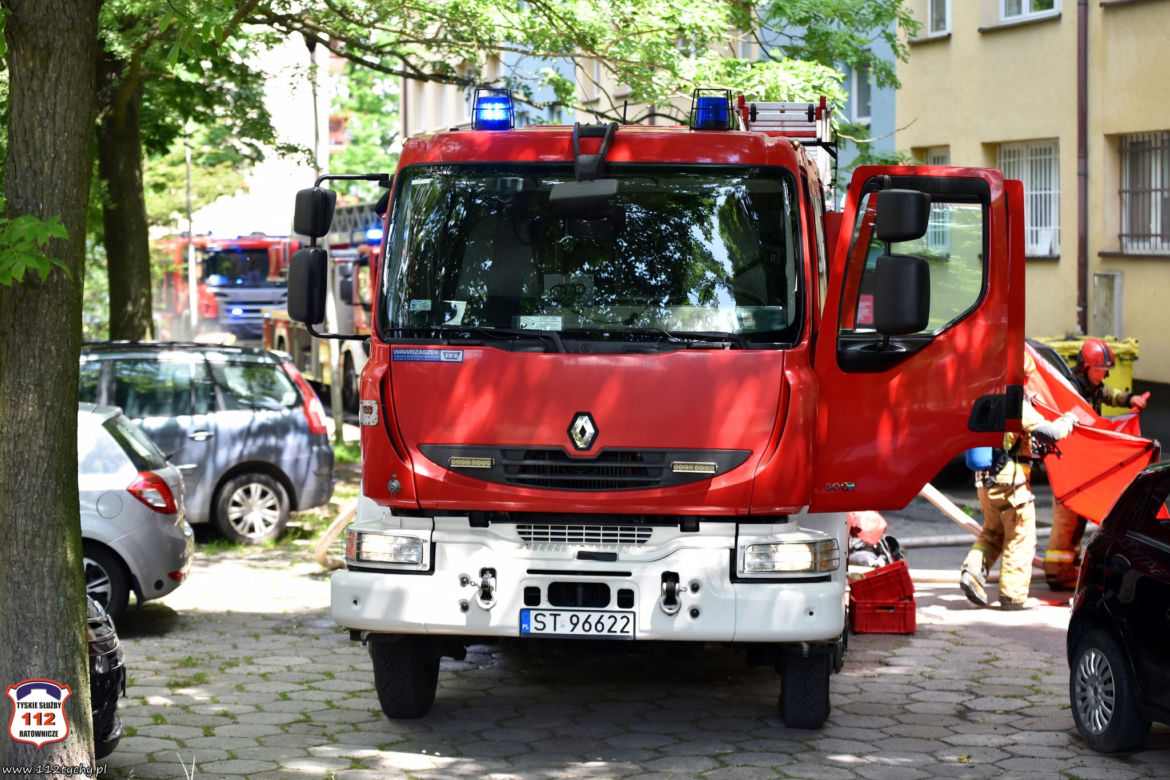 Tragiczny pożar w Tychach