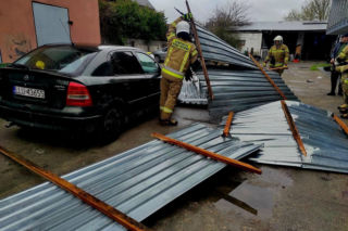 Wichury nad woj. lubelskim. Setki interwencji i jedna osoba ranna