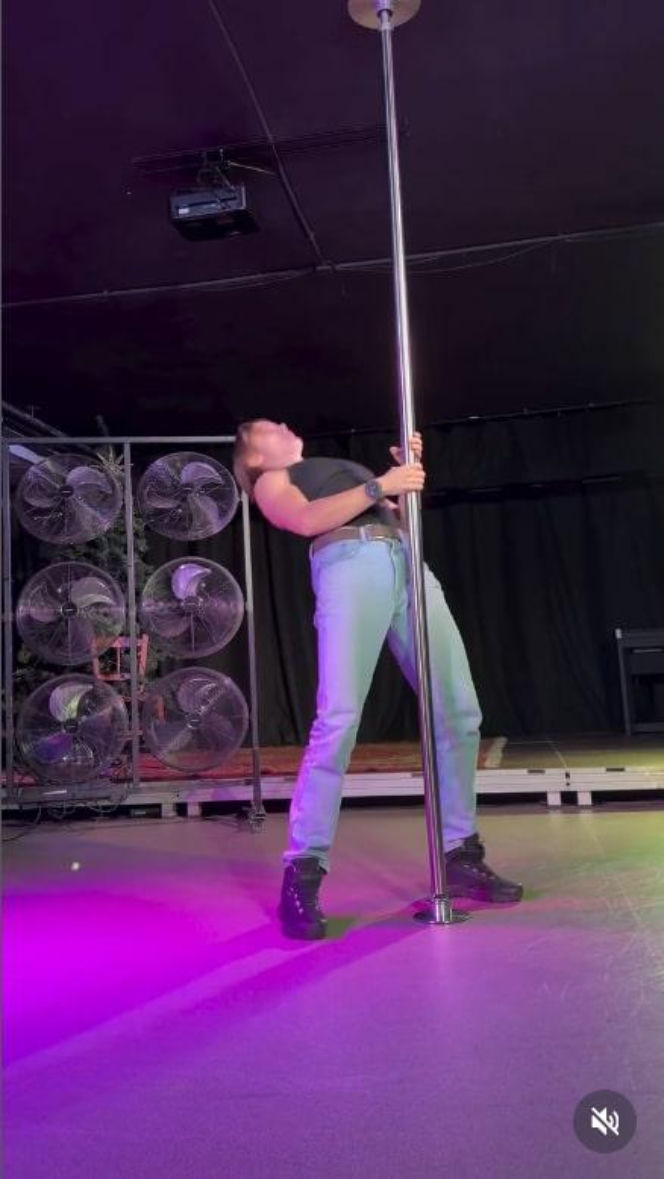 Pole dance na medal? Zillmann rozkręca sieć jak karuzelę