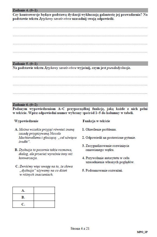 Matura 2019 - język polski