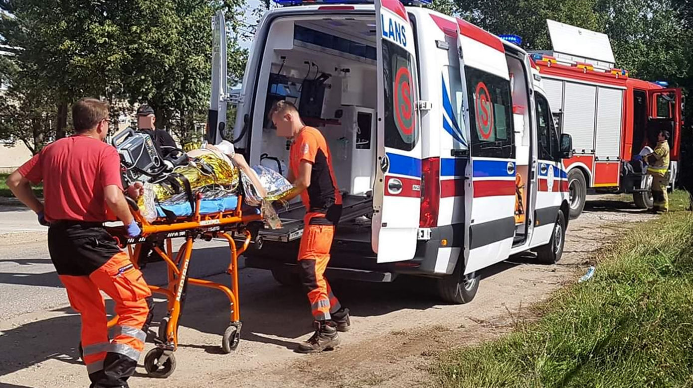 Konserwator zasłabł w studzience kanalizacyjnej