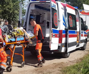 Konserwator zasłabł w studzience kanalizacyjnej