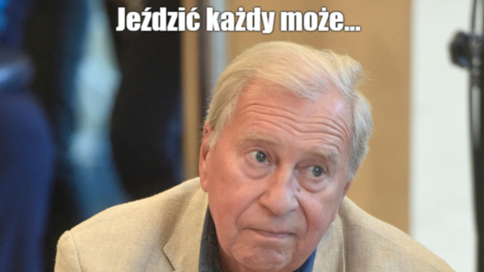 Internet zawrzał po wypadku z udziałem Jerzego Stuhra. Wysyp memów. Wybraliśmy dla Was najlepsze!