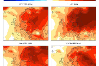 Pogoda długoterminowa na 2026 rok