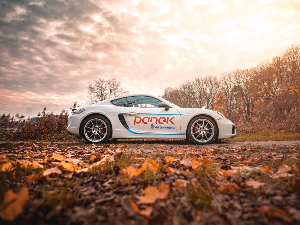 Porsche Cayman z Panek CarSharing