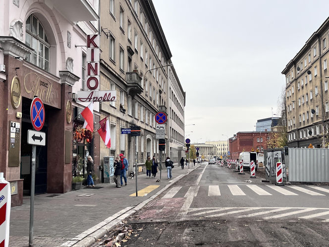 Przebudowa ul. Ratajczaka Poznan Listopad 2025