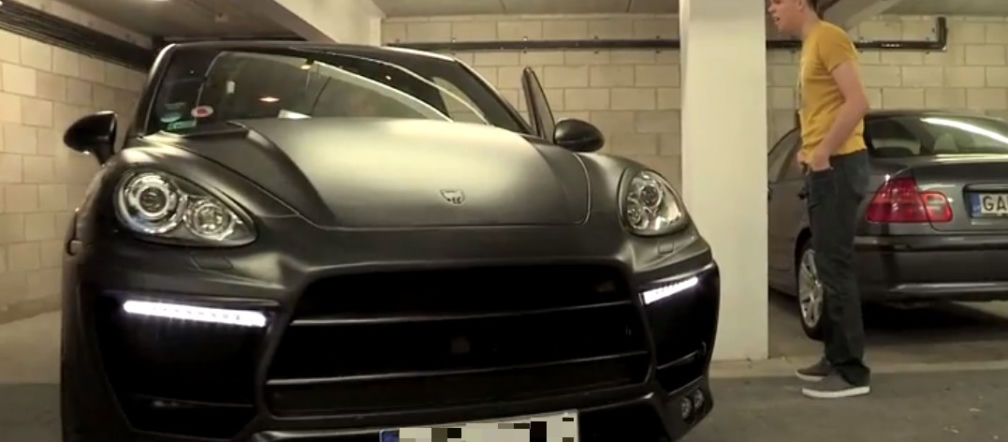 Porsche Cayenne Lumma Design - auto piłkarza Wojtka Szczęsnego