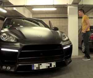 Porsche Cayenne Lumma Design - auto piłkarza Wojtka Szczęsnego