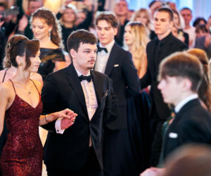 Studniówka siedleckiej Królówki 2026 - walc i polonez