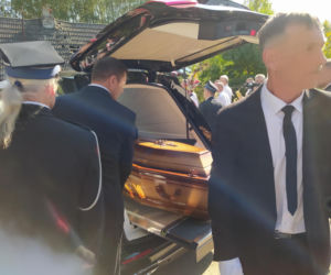 Pogrzeb księdza Stanisława w Grzęsce