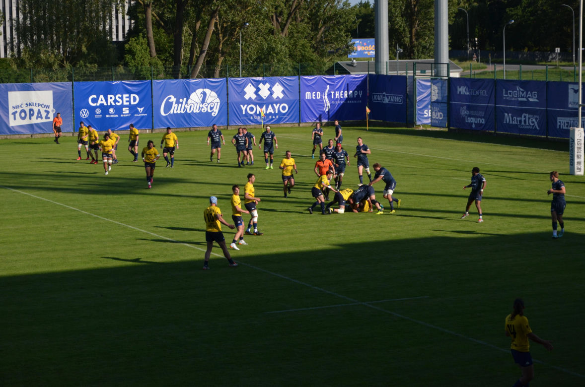 Siedlczanie wygrali półfinałowy mecz Ekstraligi Rugby! MKS Awenta Pogoń Siedlce pokonał Life Style Catering RC Arka Gdynia