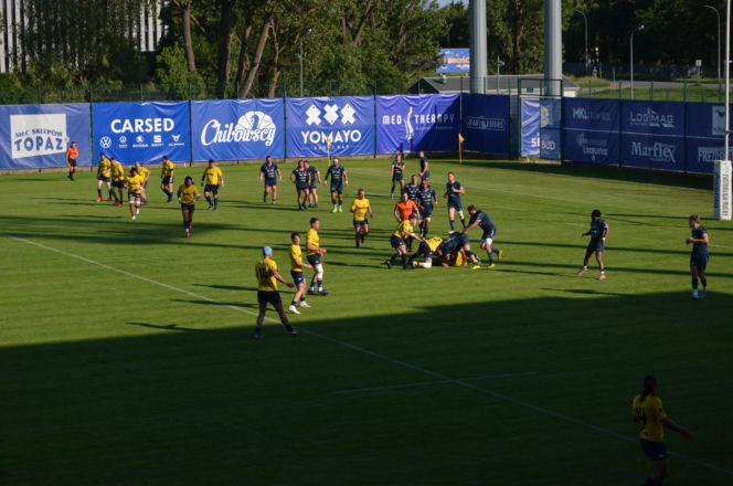 Siedlczanie wygrali półfinałowy mecz Ekstraligi Rugby! MKS Awenta Pogoń Siedlce pokonał Life Style Catering RC Arka Gdynia