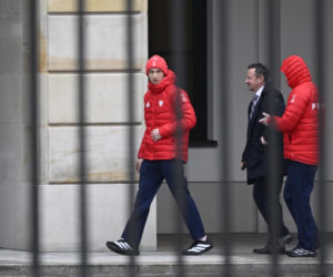 Kacper Tomasiak i skoczkowie u prezydenta