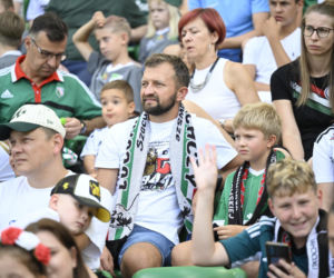Legia Warszawa - Zagłębie Lubin: Zdjęcia kibiców