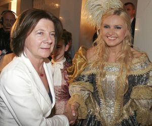 Monika Olejnik, Maria Kaczyńska