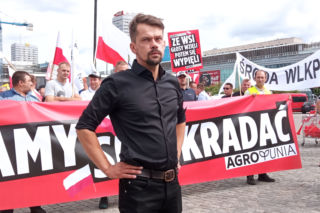 Protest Agrounii w Warszawie - tłum manifestantów na ulicy!