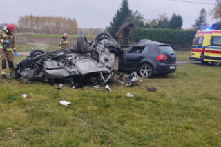 Poważny wypadek w Gocławiu