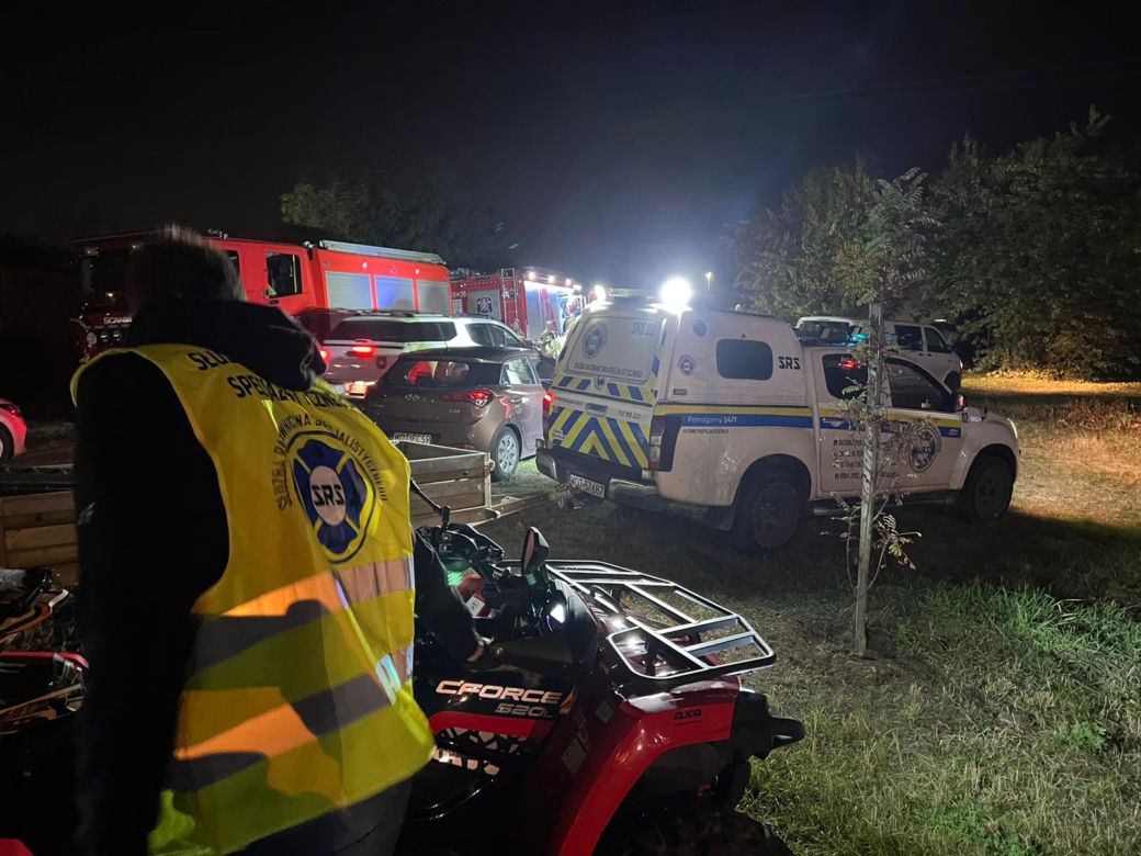  Staruszka błąkała się całą noc nad Wisłą