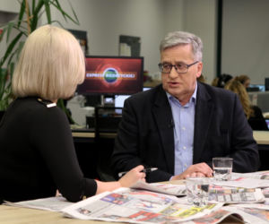 Bronisław Komorowski gościem Expressu Biedrzyckiej