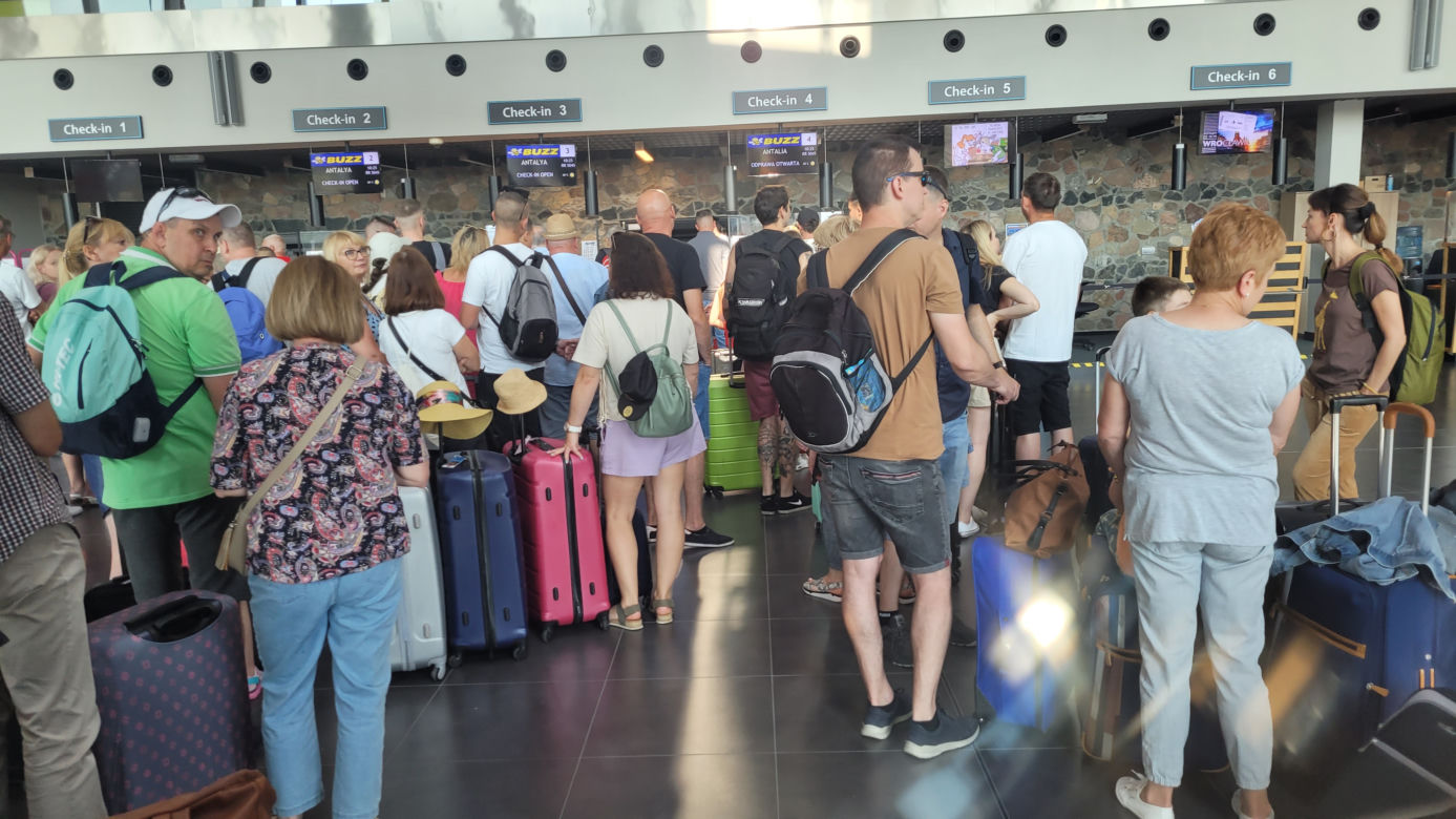 Nowy wakacyjny kierunek z lotniska w Szymanach. Pierwszy samolot do Turcji już odleciał [ZDJĘCIA]