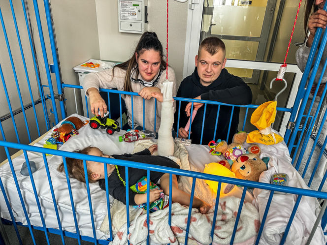 Wypadek w Ostródzie. Malutka Antonina godzinami czekała na pomoc