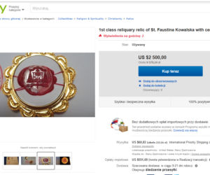 Fałszywe relikwie siostry Faustyny