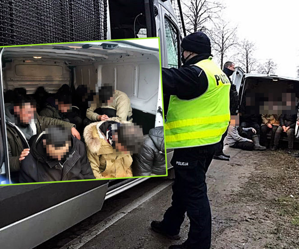Dostawczym busem przewoził 29 Irakijczyków