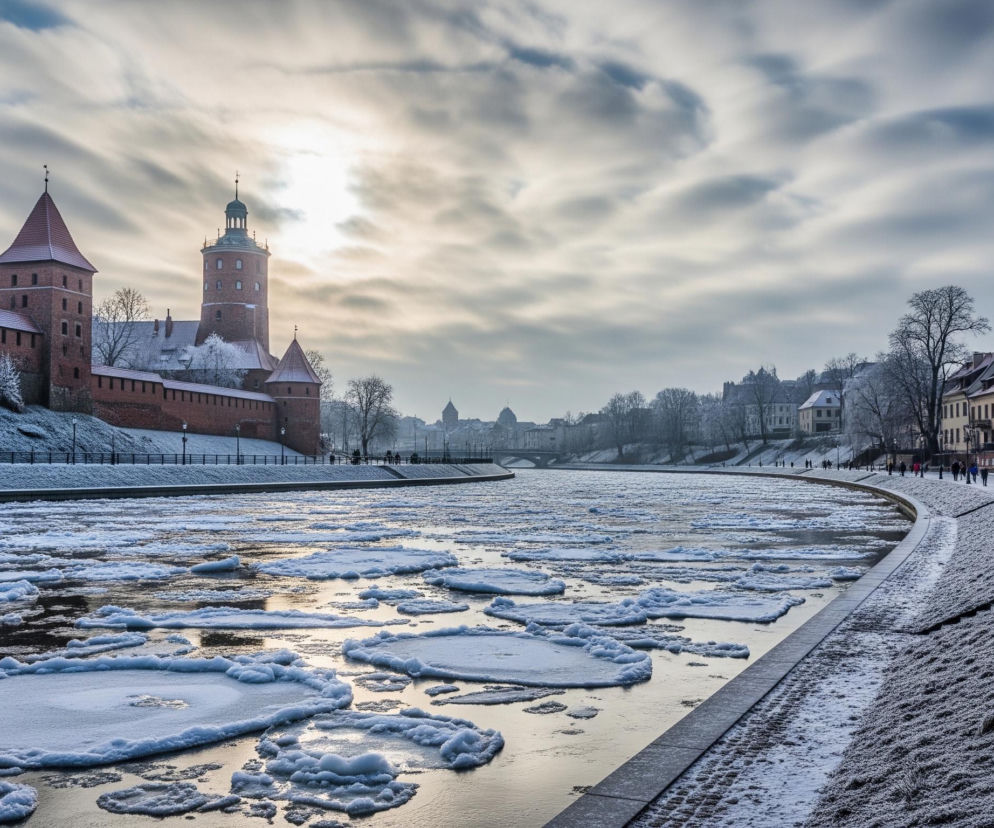 Toruń zamarza 20.01.2026. Czy czeka nas lodowaty dzień?